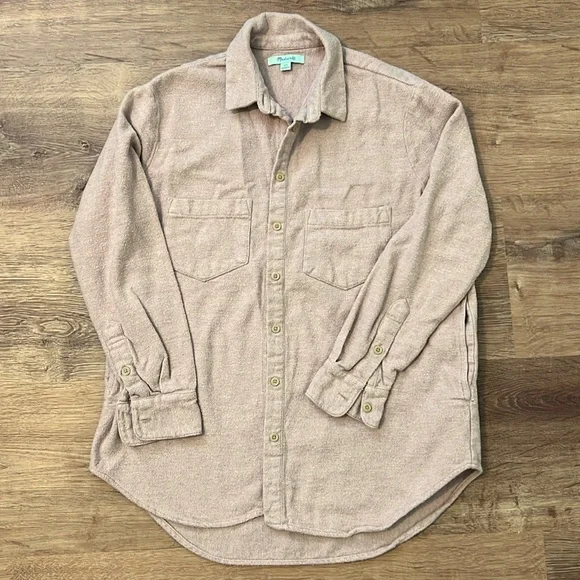 Madewell Flannel Sunday Shirt - Picture 2 of 2